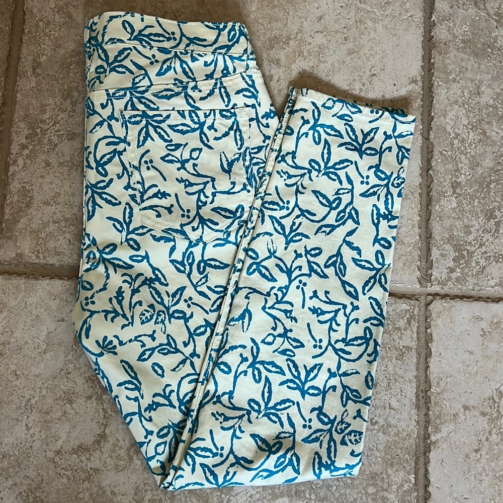 Old Navy Rockstar print jeans
